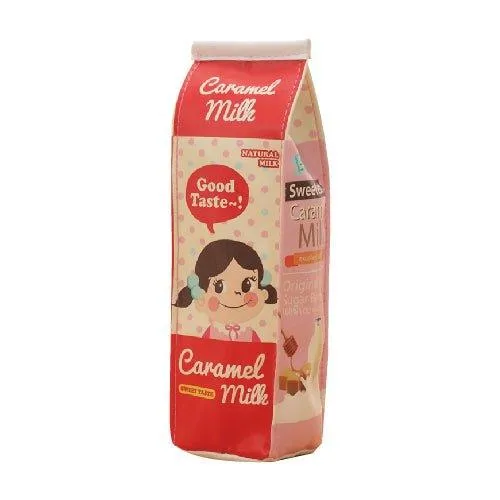 Cute cartoon creative milk pencil case red NP-H7TAF-101