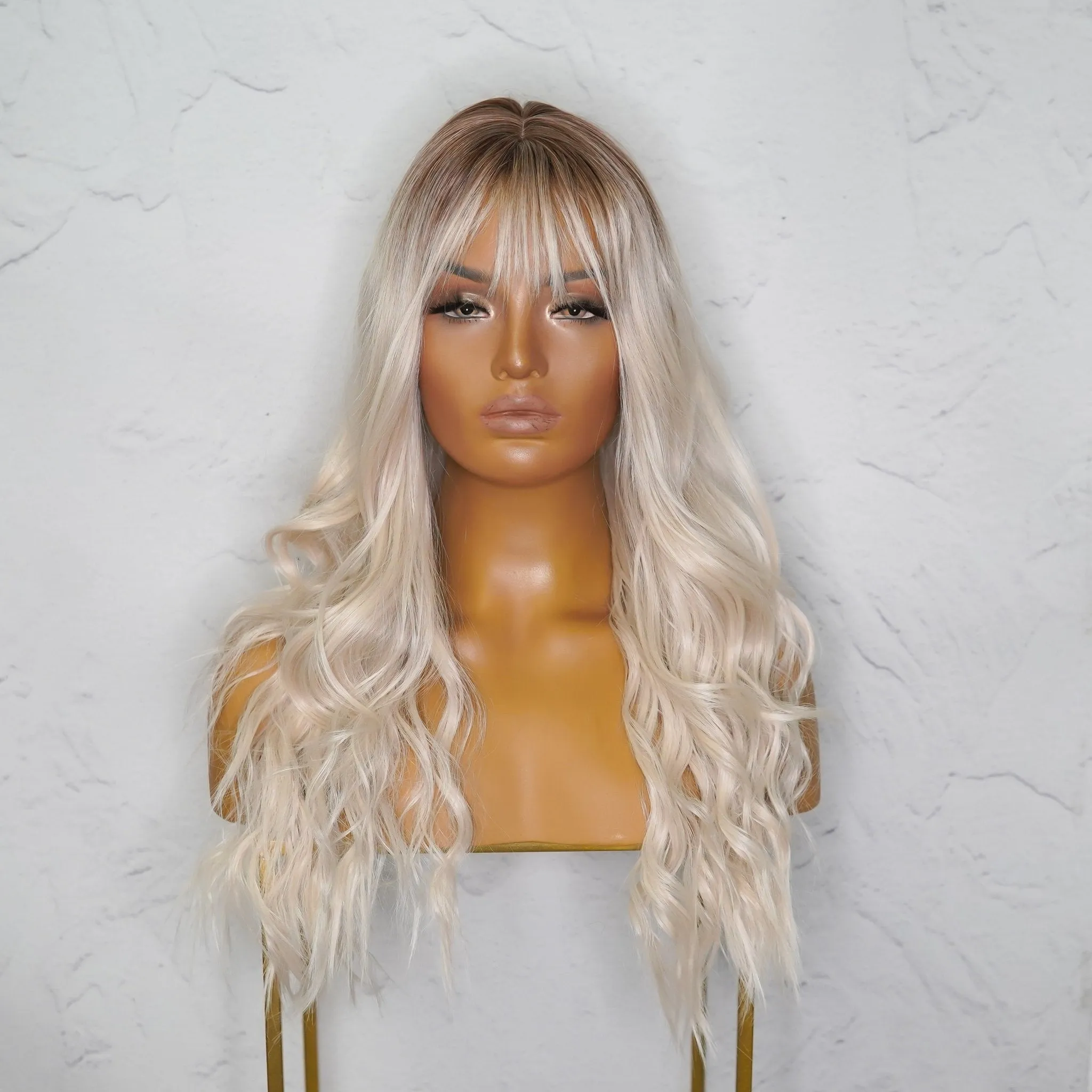 DAISY Blonde Ombre Fringe Wig