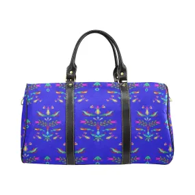 Dakota Damask Blue Waterproof Travel Bag