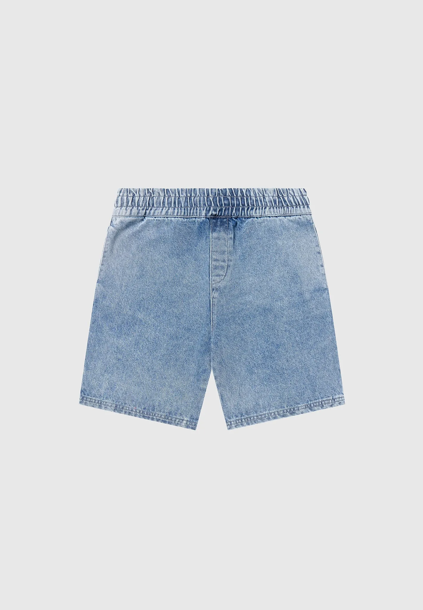 Denim Shorts - Mid Blue