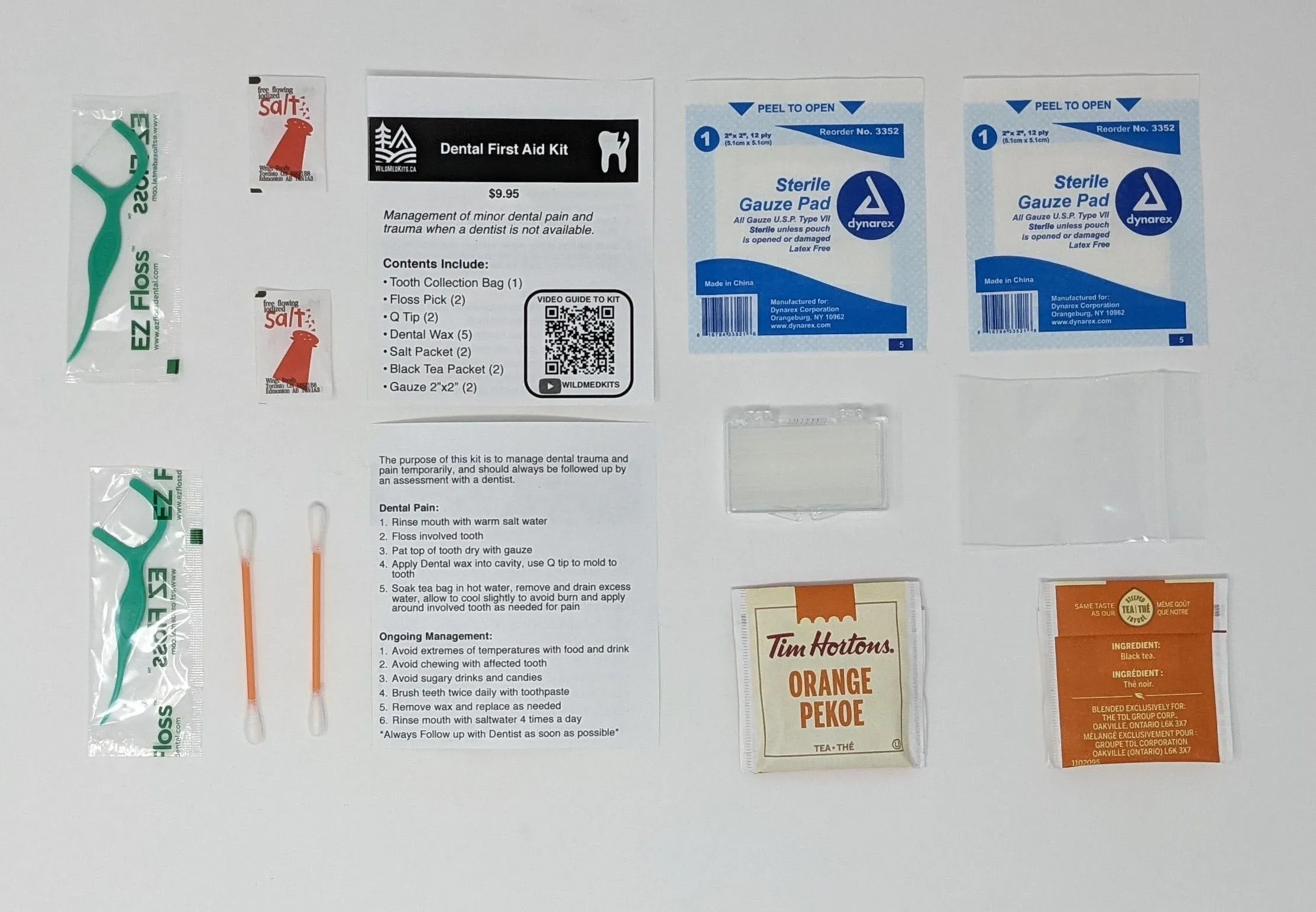 Dental First Aid Kit