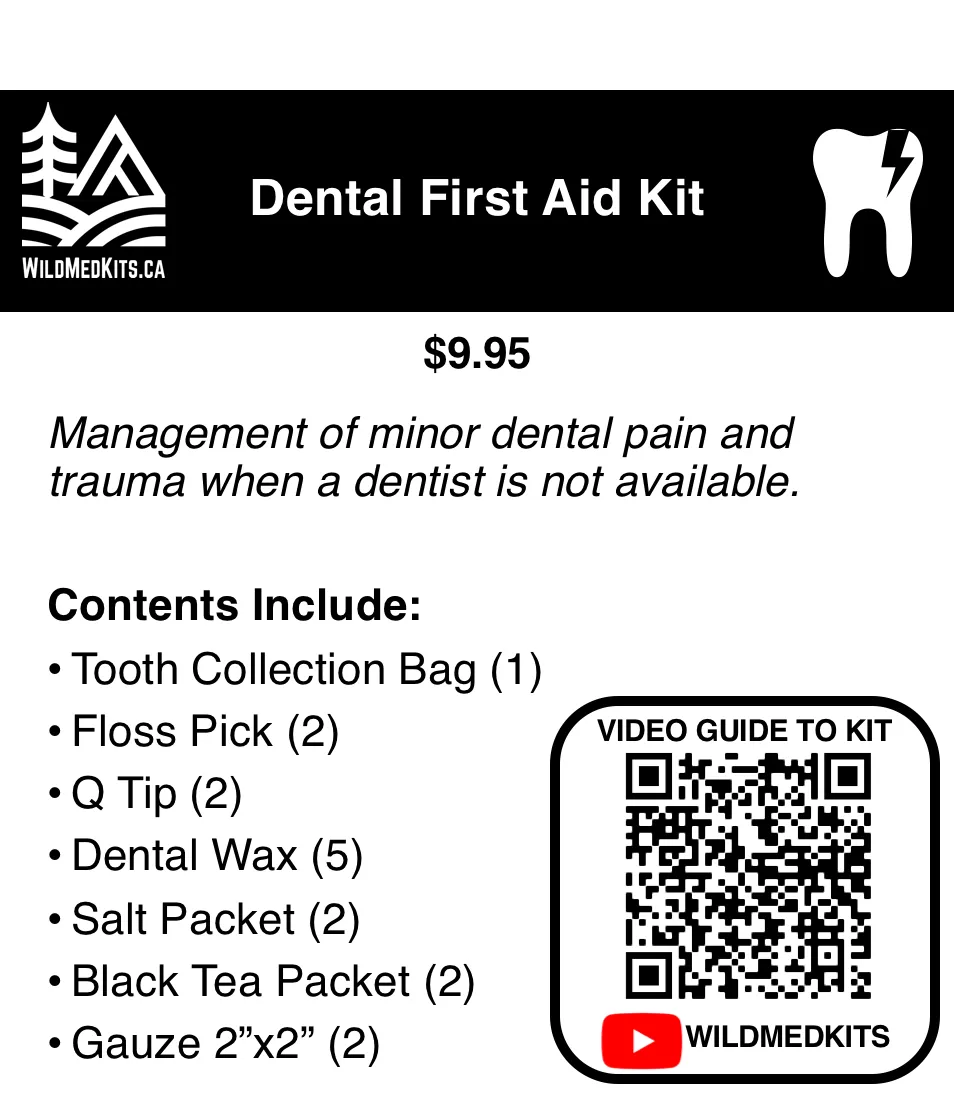 Dental First Aid Kit