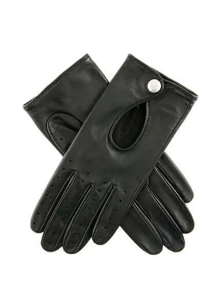 Dents Thruxton Womens Leather Driving Gloves - Black