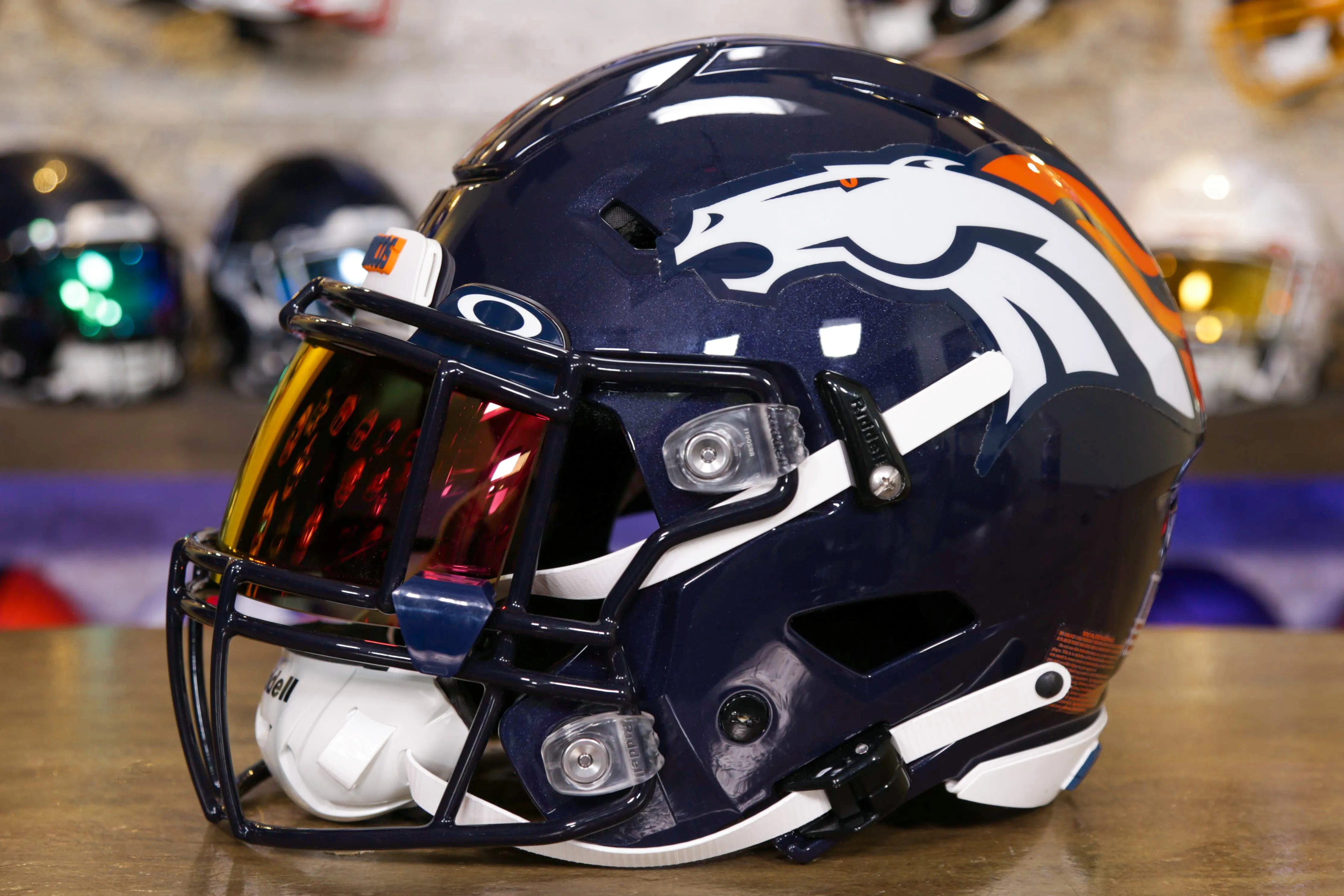 Denver Broncos Riddell SpeedFlex Helmet - GG Edition 00356