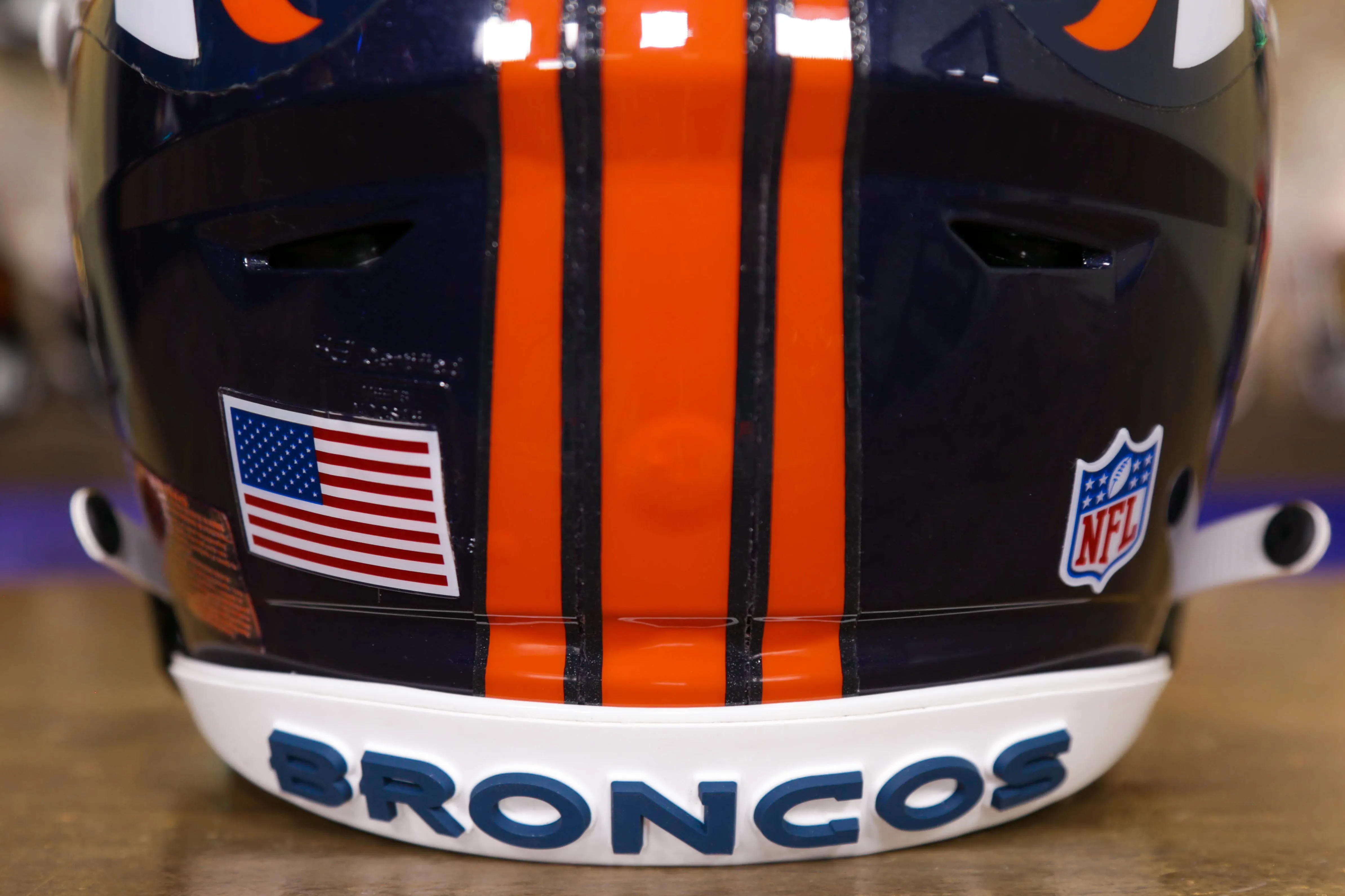 Denver Broncos Riddell SpeedFlex Helmet - GG Edition 00356