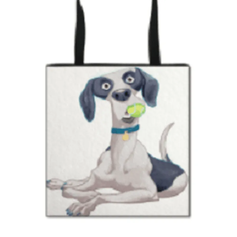 Dog Themed Shopping Totes