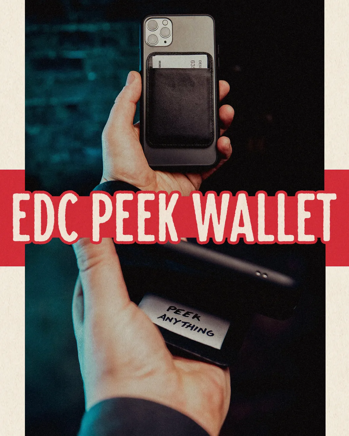 EDC Peek Wallet