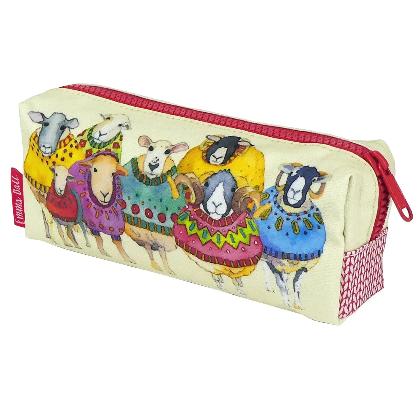 Emma Ball - Pencil Case - Sheep in Sweaters