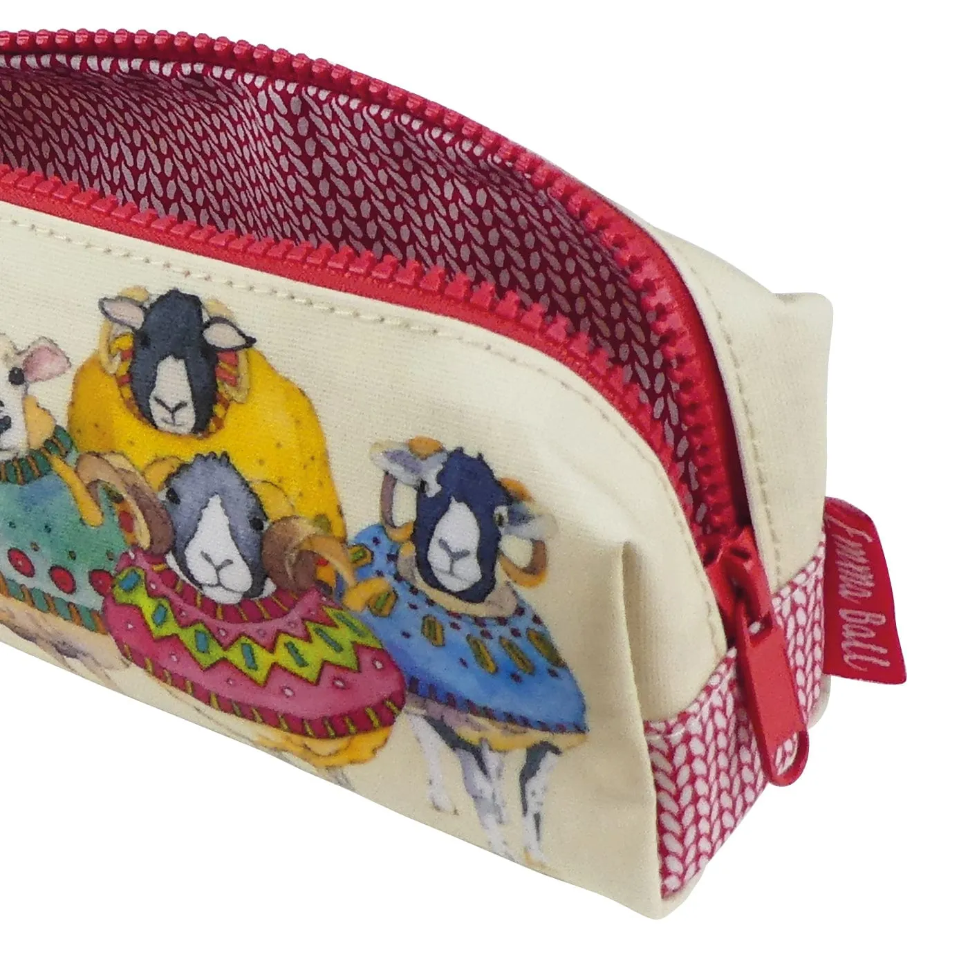 Emma Ball - Pencil Case - Sheep in Sweaters