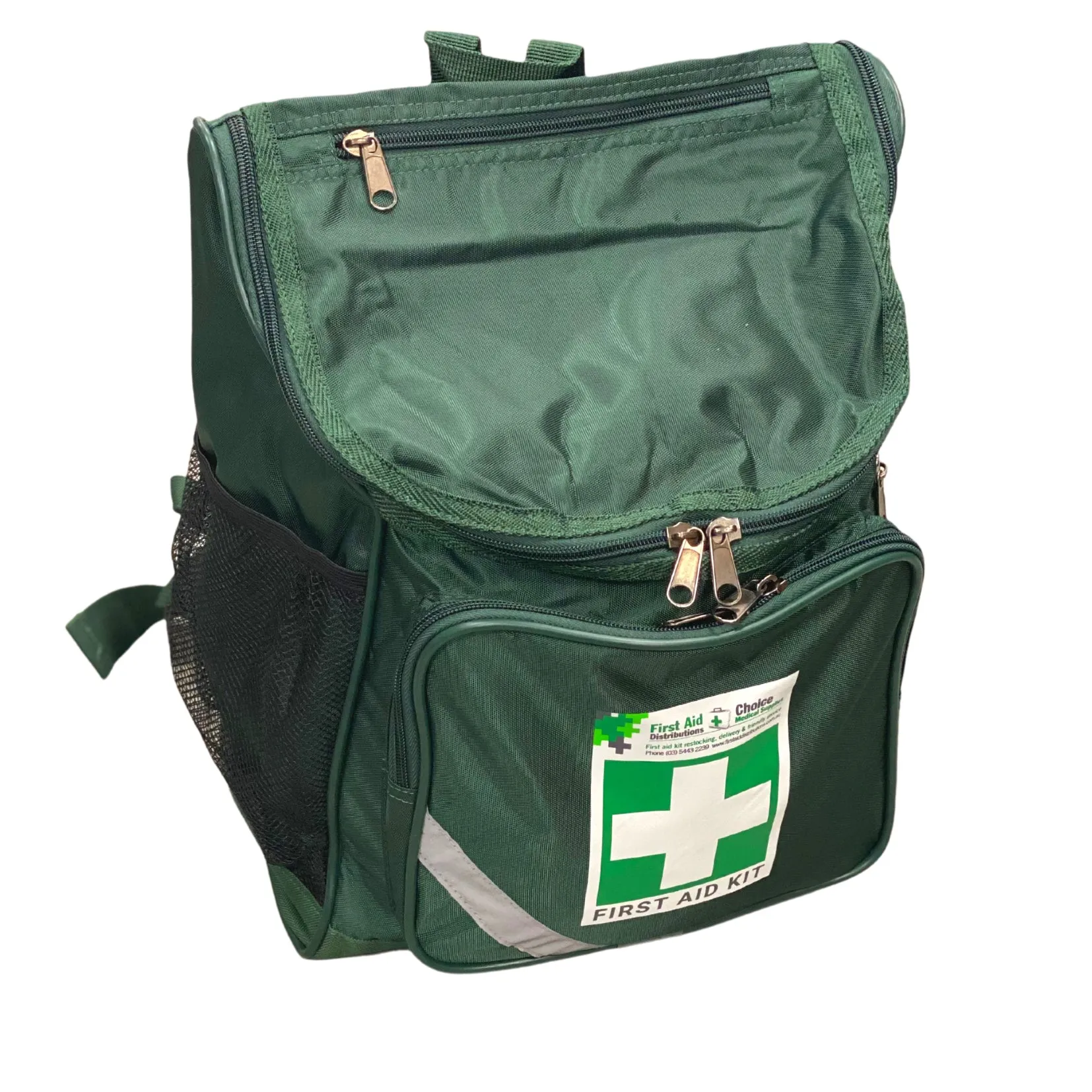 Empty First Aid Backpack Large - Green (1)