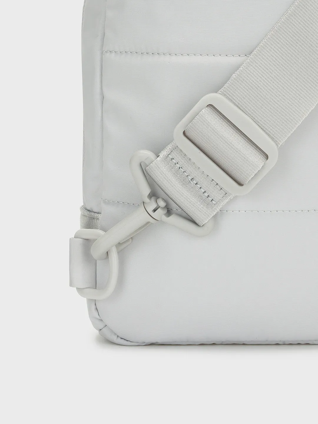 Essential Sling Bag- Light Grey