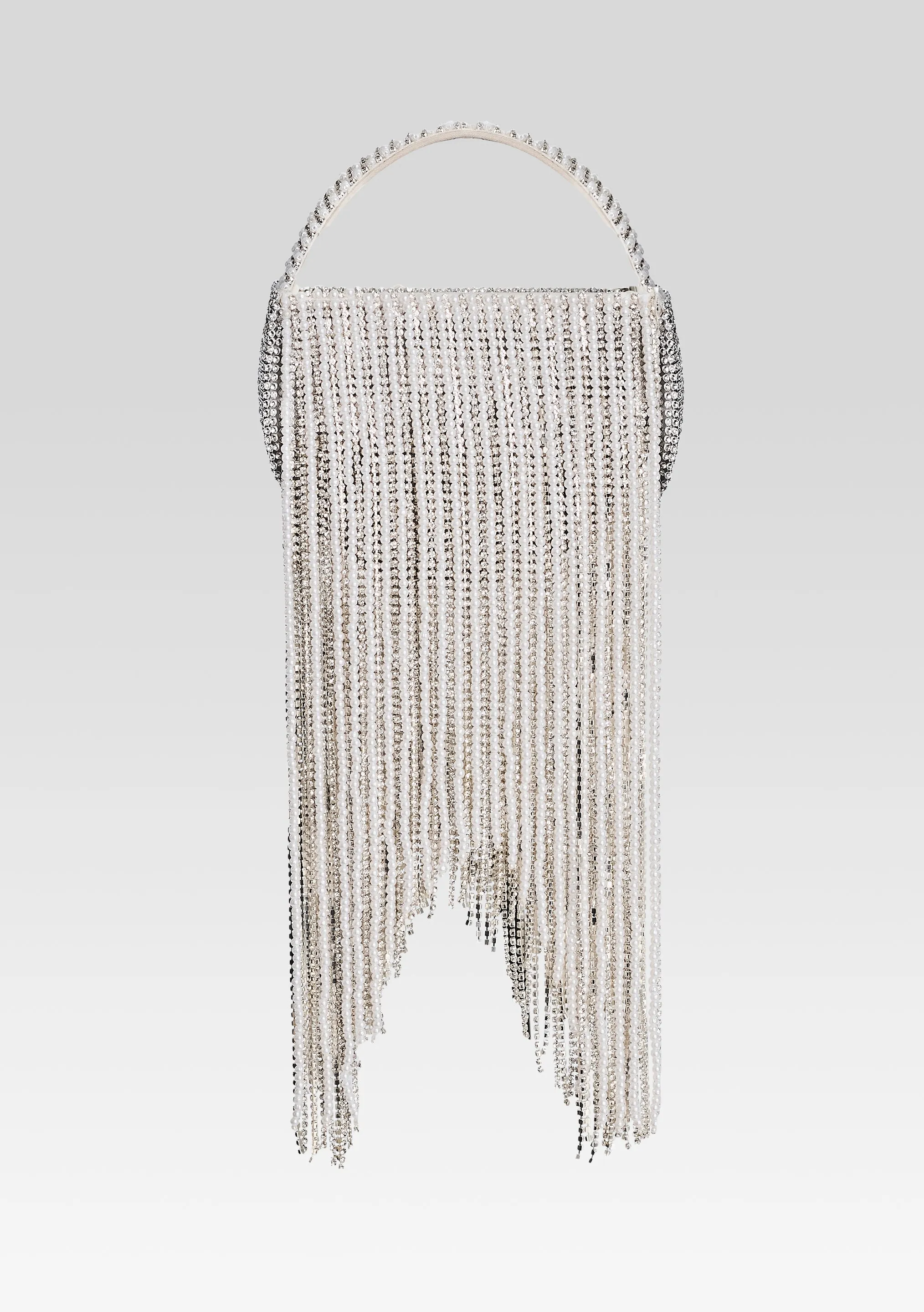 Estel Small Pearl Fringe Bag