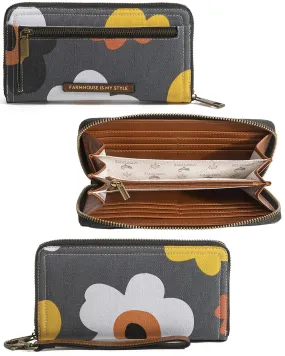 Fall Blooms Luxe Clutch Wallet *BEST SELLER*