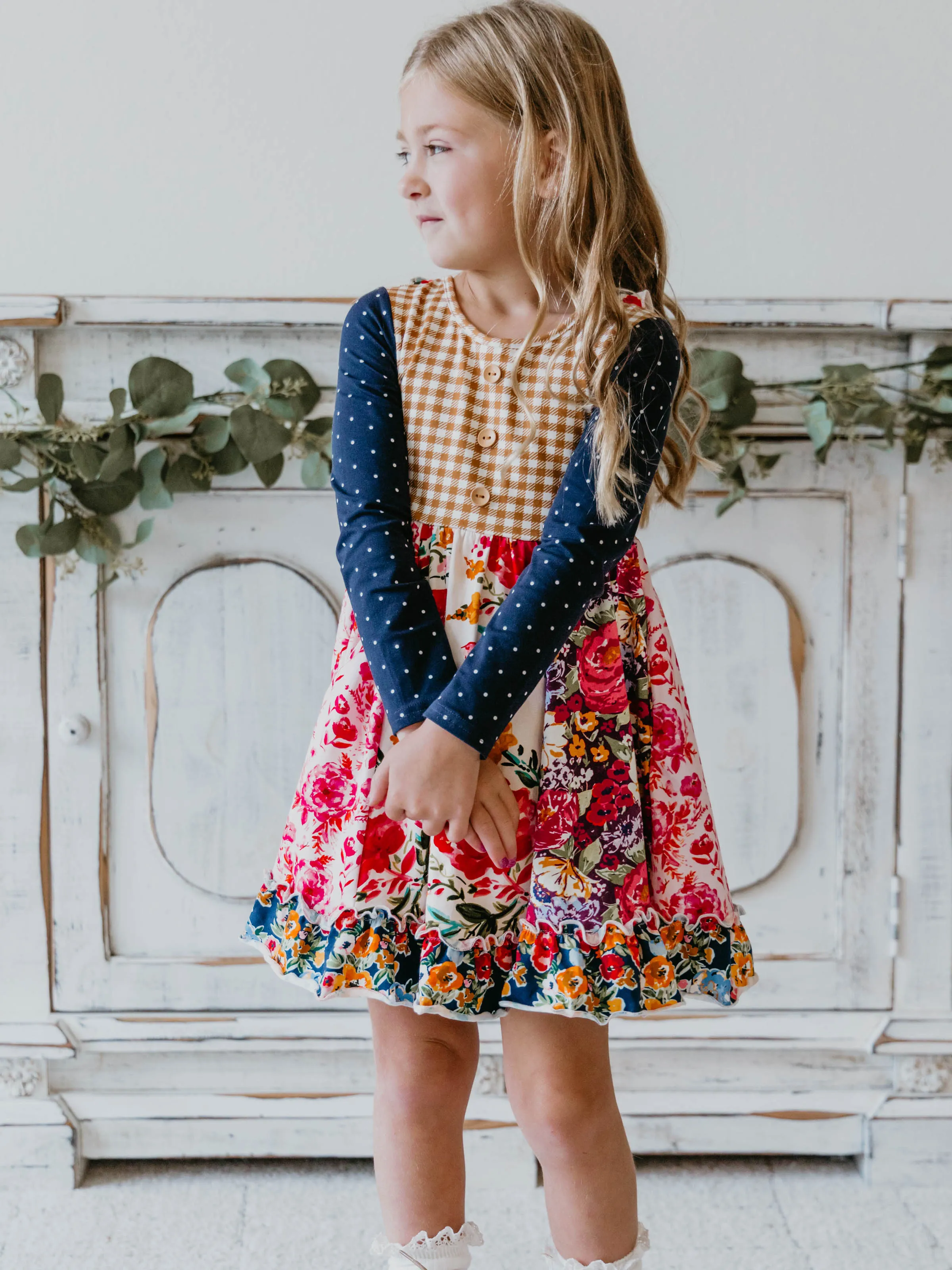 Flair Dress - Bright Floral Mix