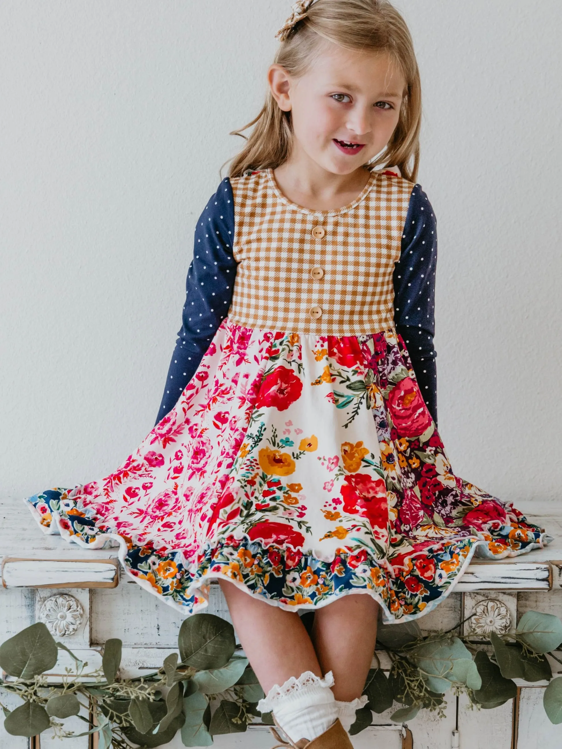 Flair Dress - Bright Floral Mix