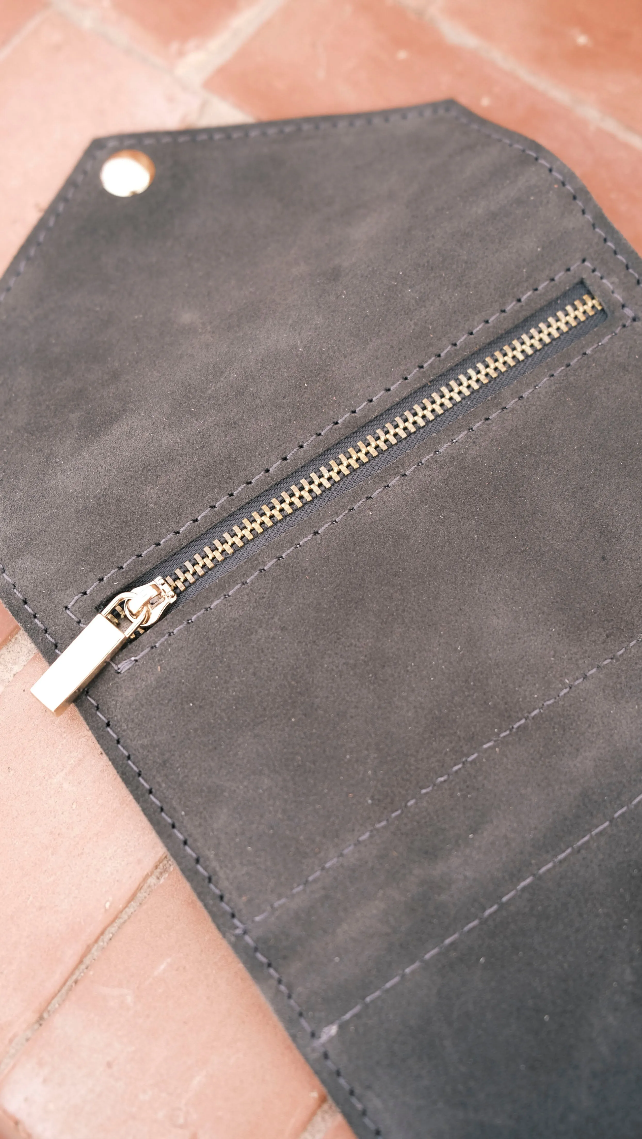 flip wallet - DENYA - anthracite