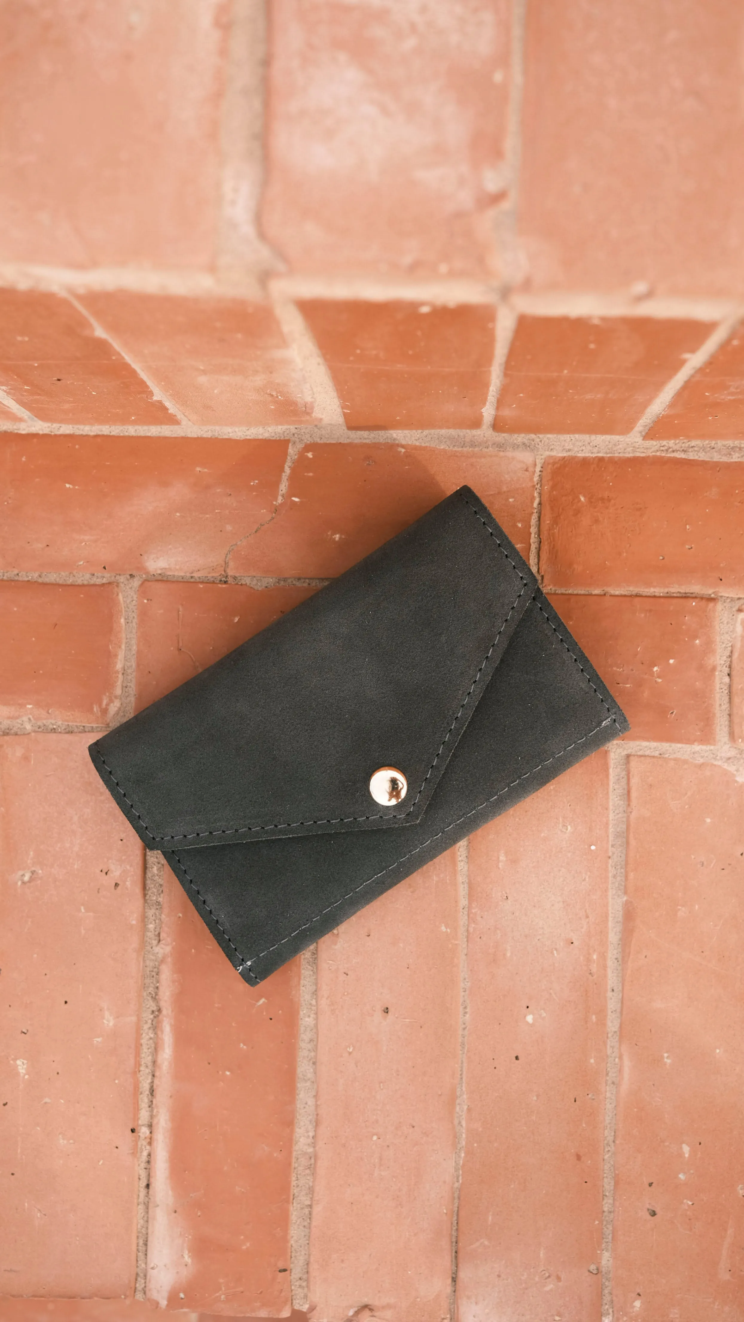 flip wallet - DENYA - anthracite