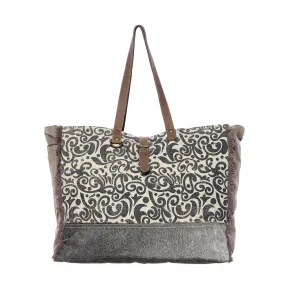 Floral Print Weekender Bag