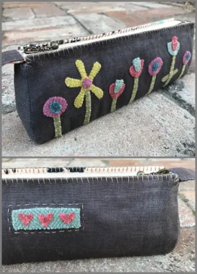 Flower Garden Pencil Case