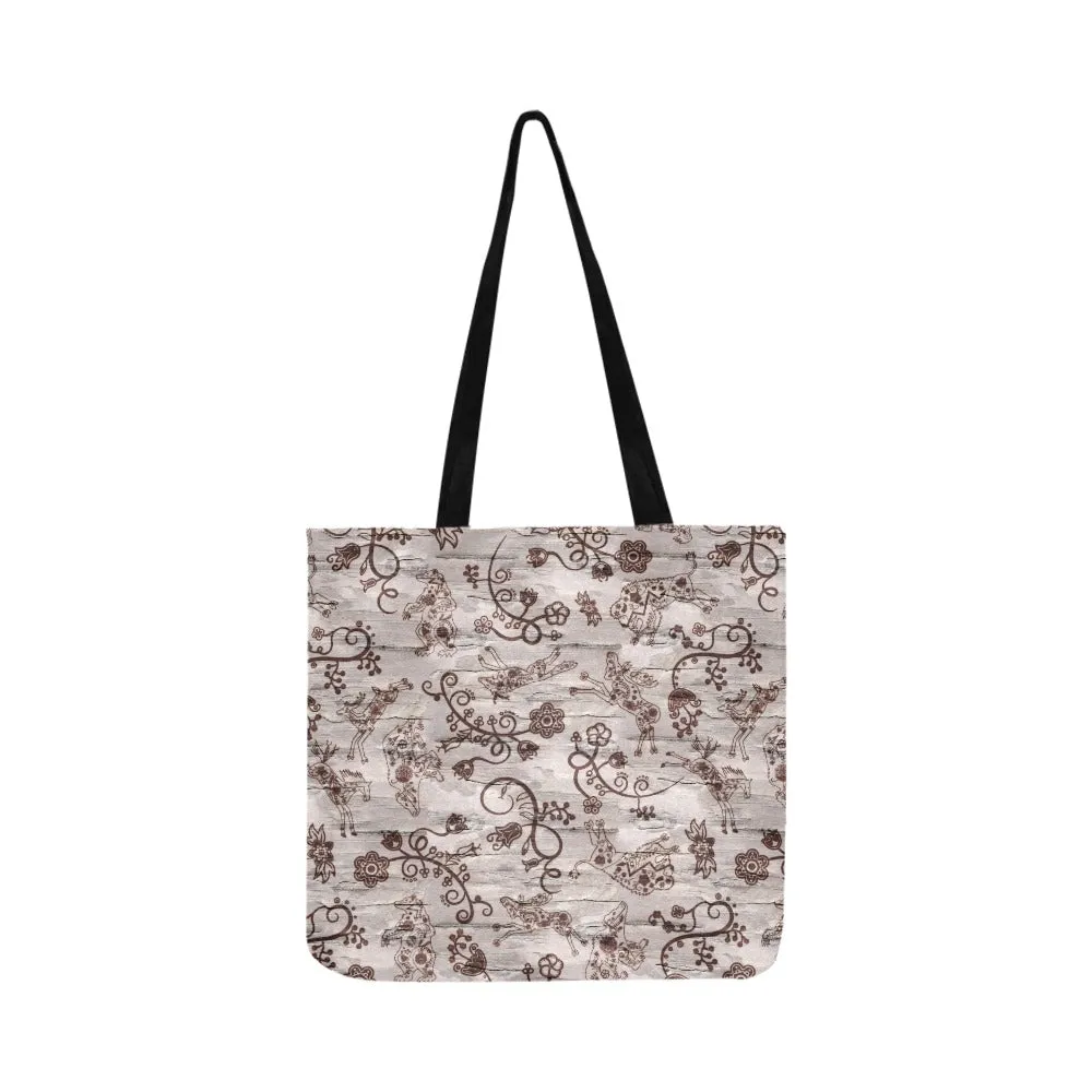 Forest Medley Reusable Shopping Bag (Two sides)