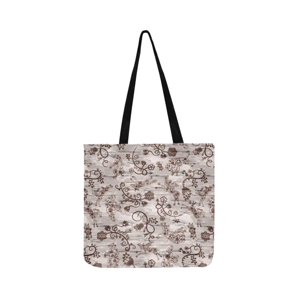 Forest Medley Reusable Shopping Bag (Two sides)