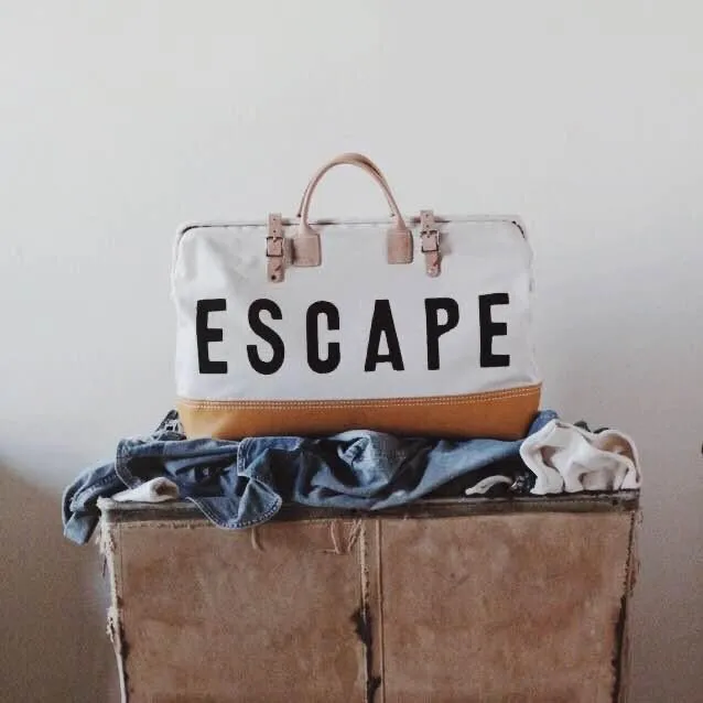 Forestbound ESCAPE Weekender Canvas Tote