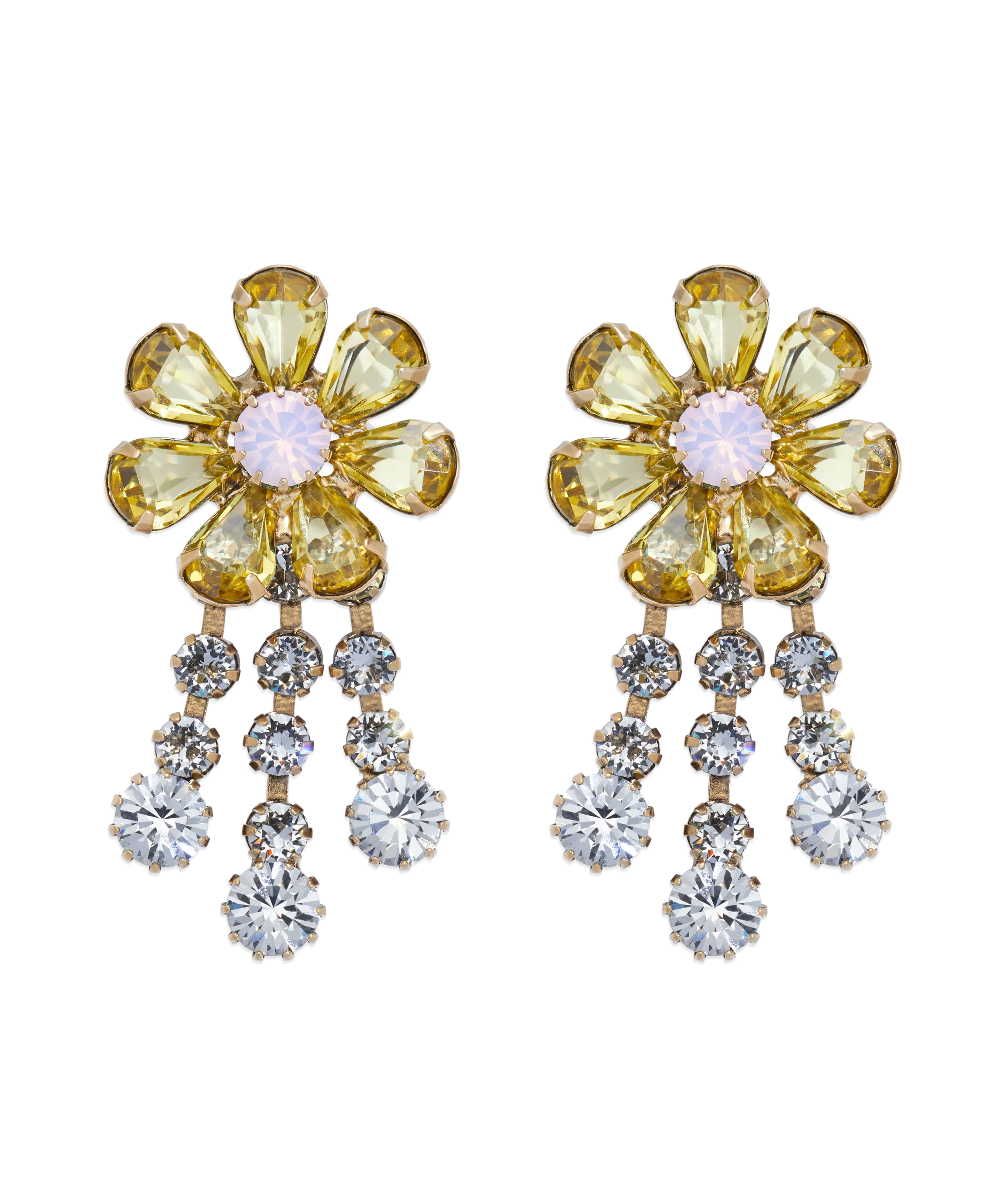 Frances Earrings in Light Topaz