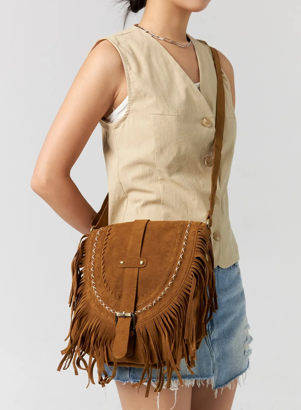 Fringe Crossbody Bag CG301