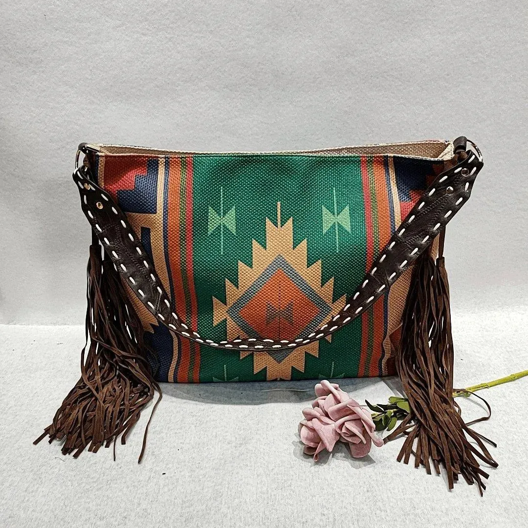 Fringe Shoulder Bag Retro Inspired Style