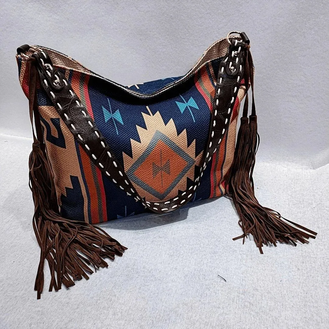 Fringe Shoulder Bag Retro Inspired Style