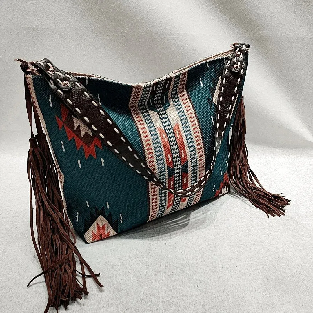 Fringe Shoulder Bag Retro Inspired Style