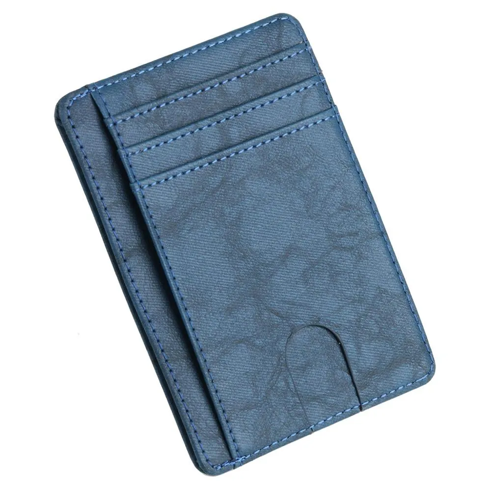 Funki Buys | Wallets | Slim RFID Blocking Leather Card Wallets