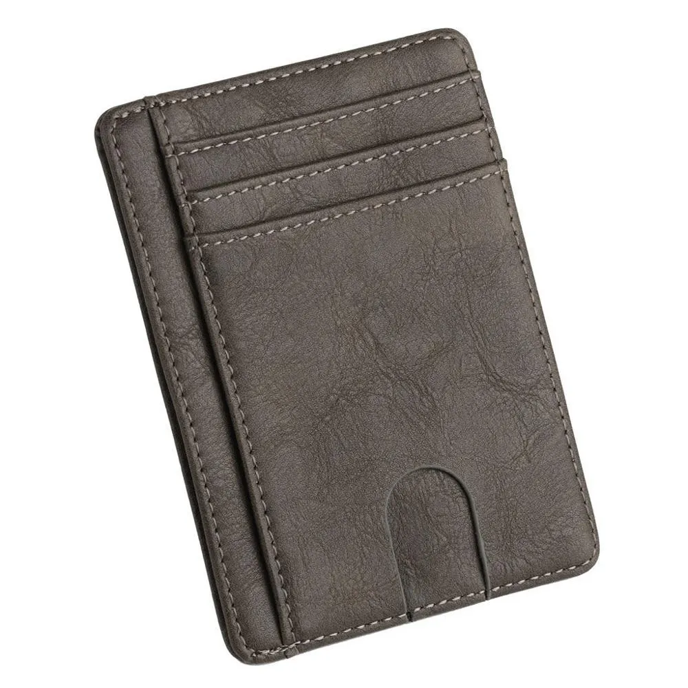 Funki Buys | Wallets | Slim RFID Blocking Leather Card Wallets