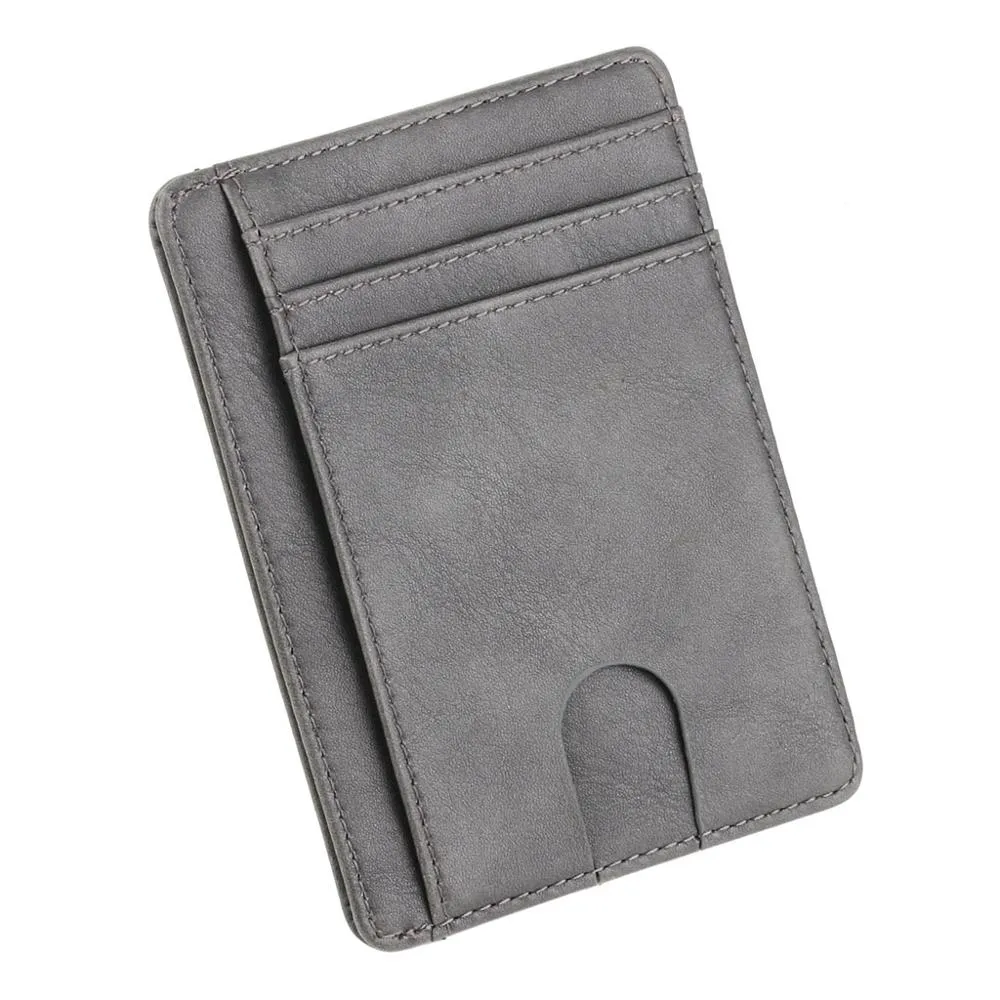 Funki Buys | Wallets | Slim RFID Blocking Leather Card Wallets