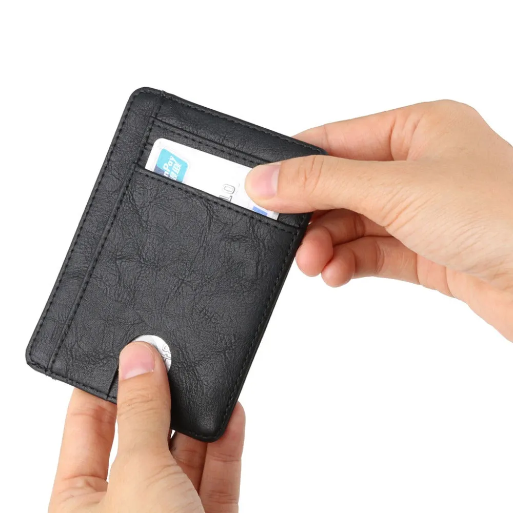 Funki Buys | Wallets | Slim RFID Blocking Leather Card Wallets