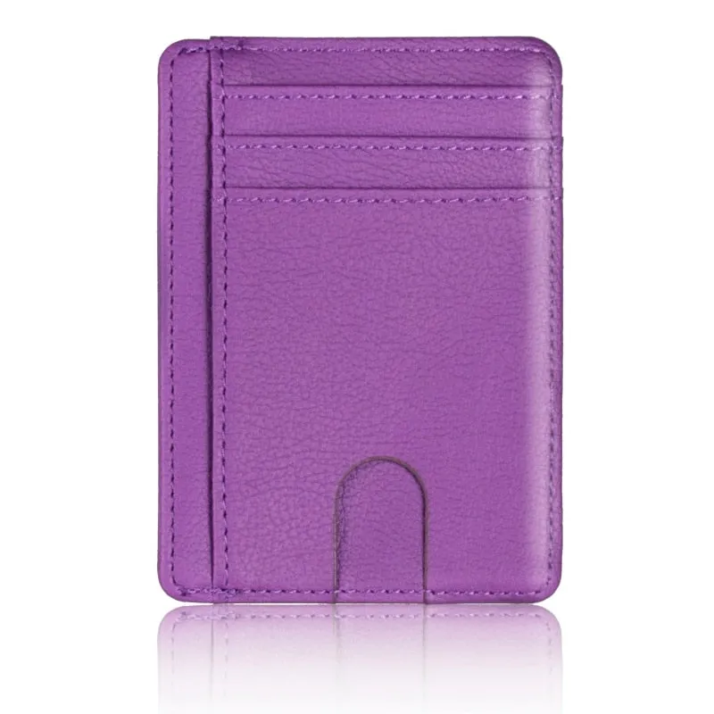 Funki Buys | Wallets | Slim RFID Blocking Leather Card Wallets