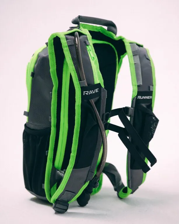 Gen Z Radiant Neon Gunmetal Backpack