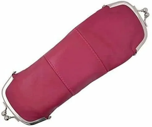 Genuine Leather Cigarette and Lighter Case with Twist Clasp by Marshal