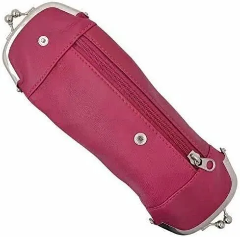 Genuine Leather Cigarette and Lighter Case with Twist Clasp by Marshal