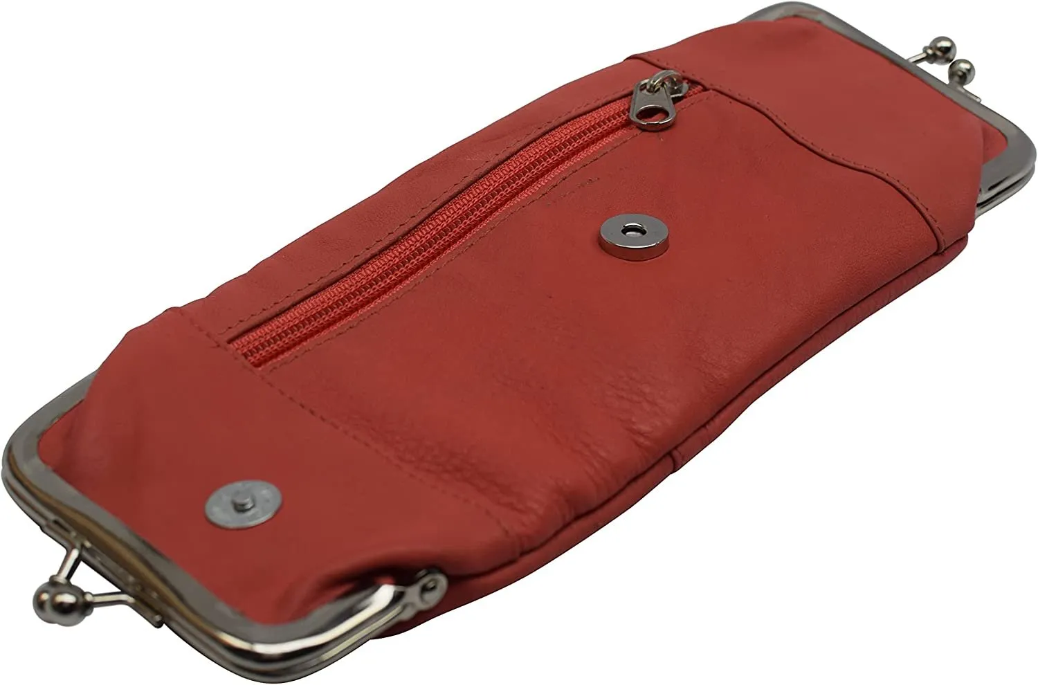 Genuine Leather Cigarette and Lighter Case with Twist Clasp by Marshal