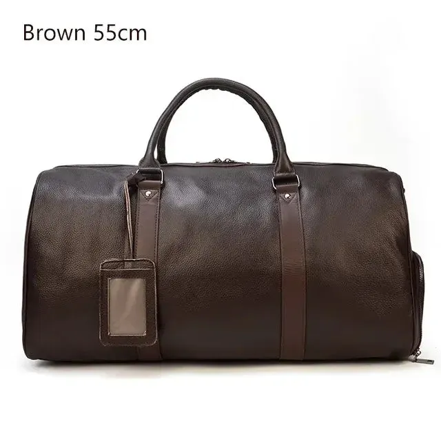 Genuine Leather Travel Bag