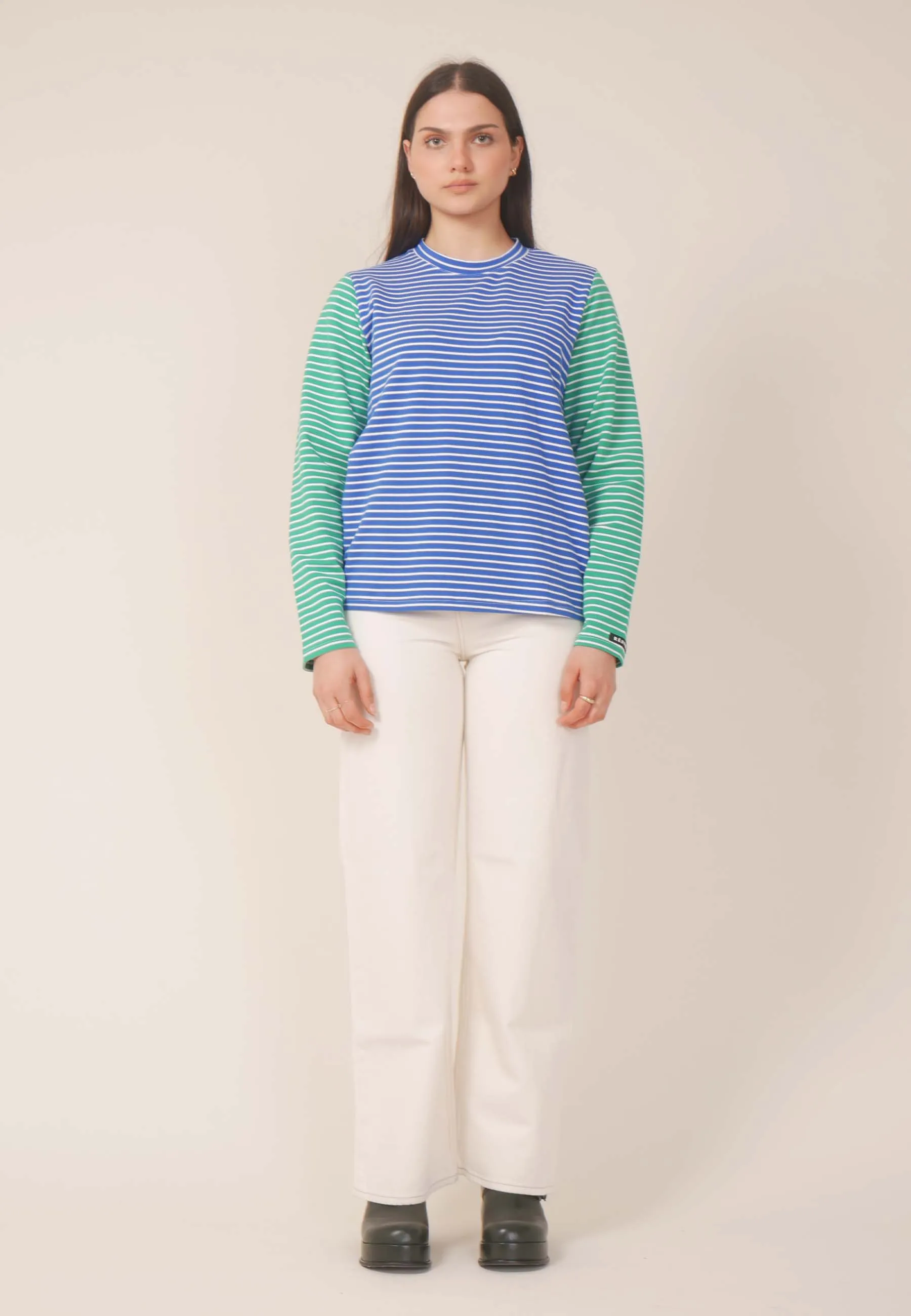 Gertie Long Sleeve - electric blue