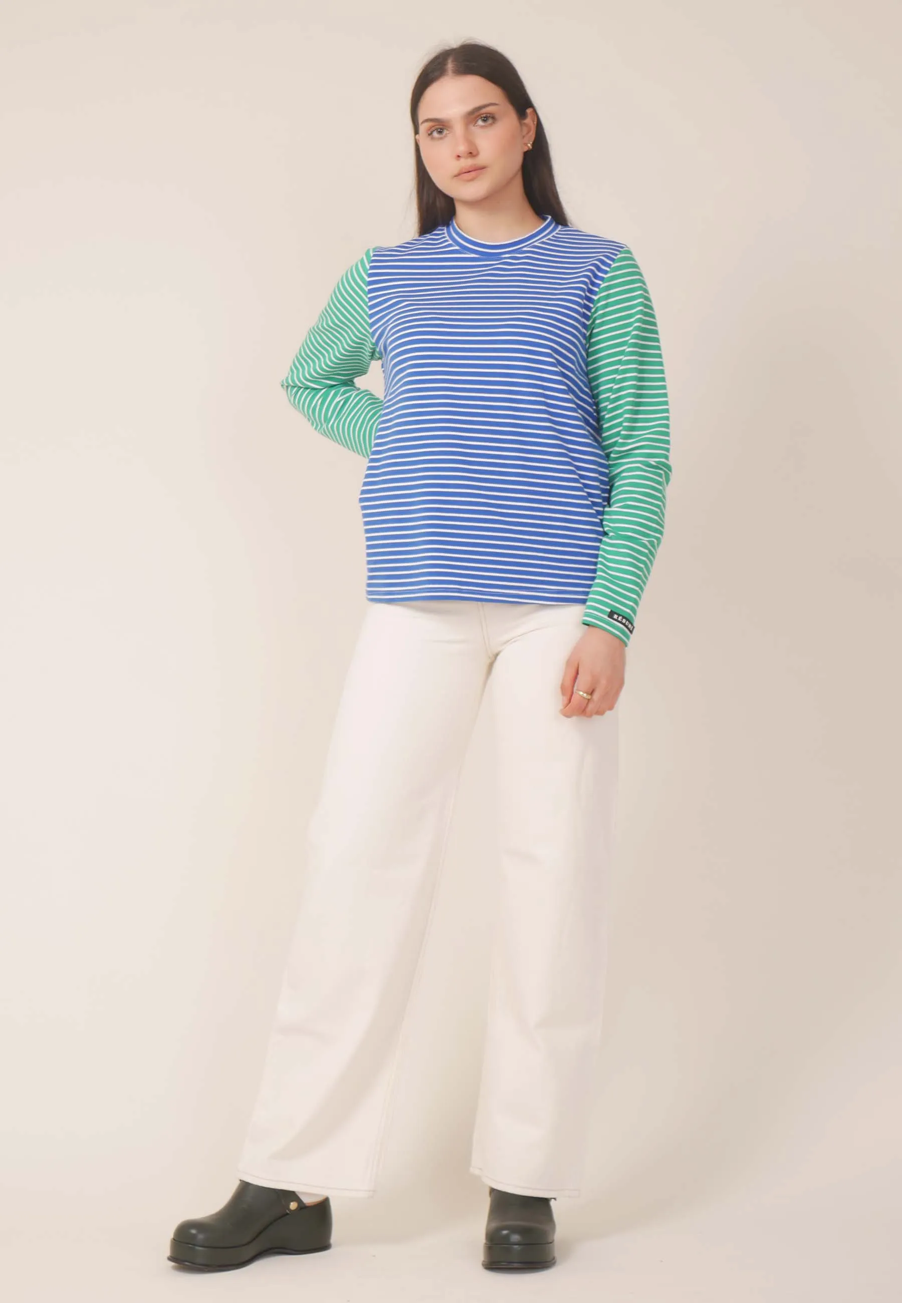 Gertie Long Sleeve - electric blue