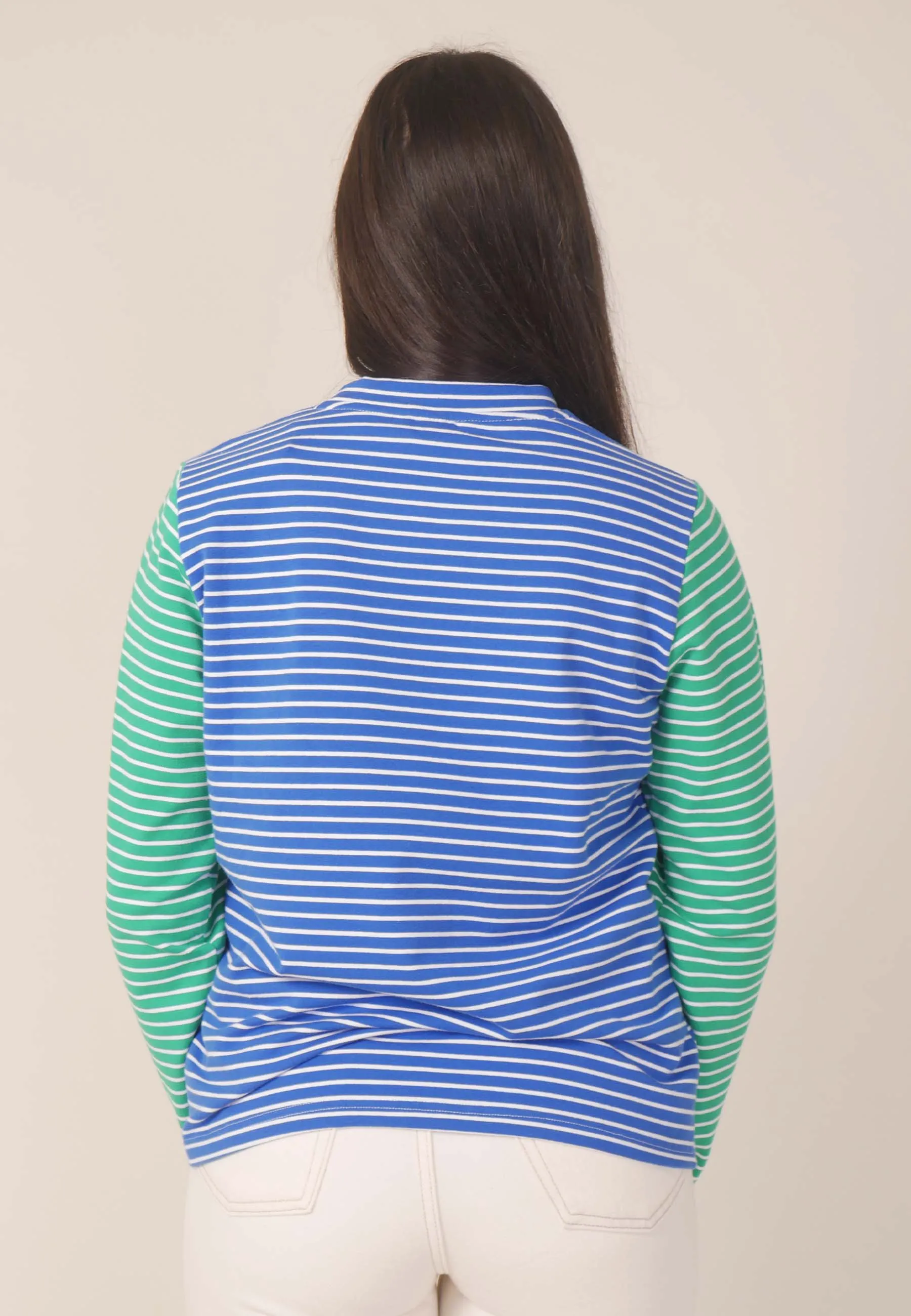 Gertie Long Sleeve - electric blue