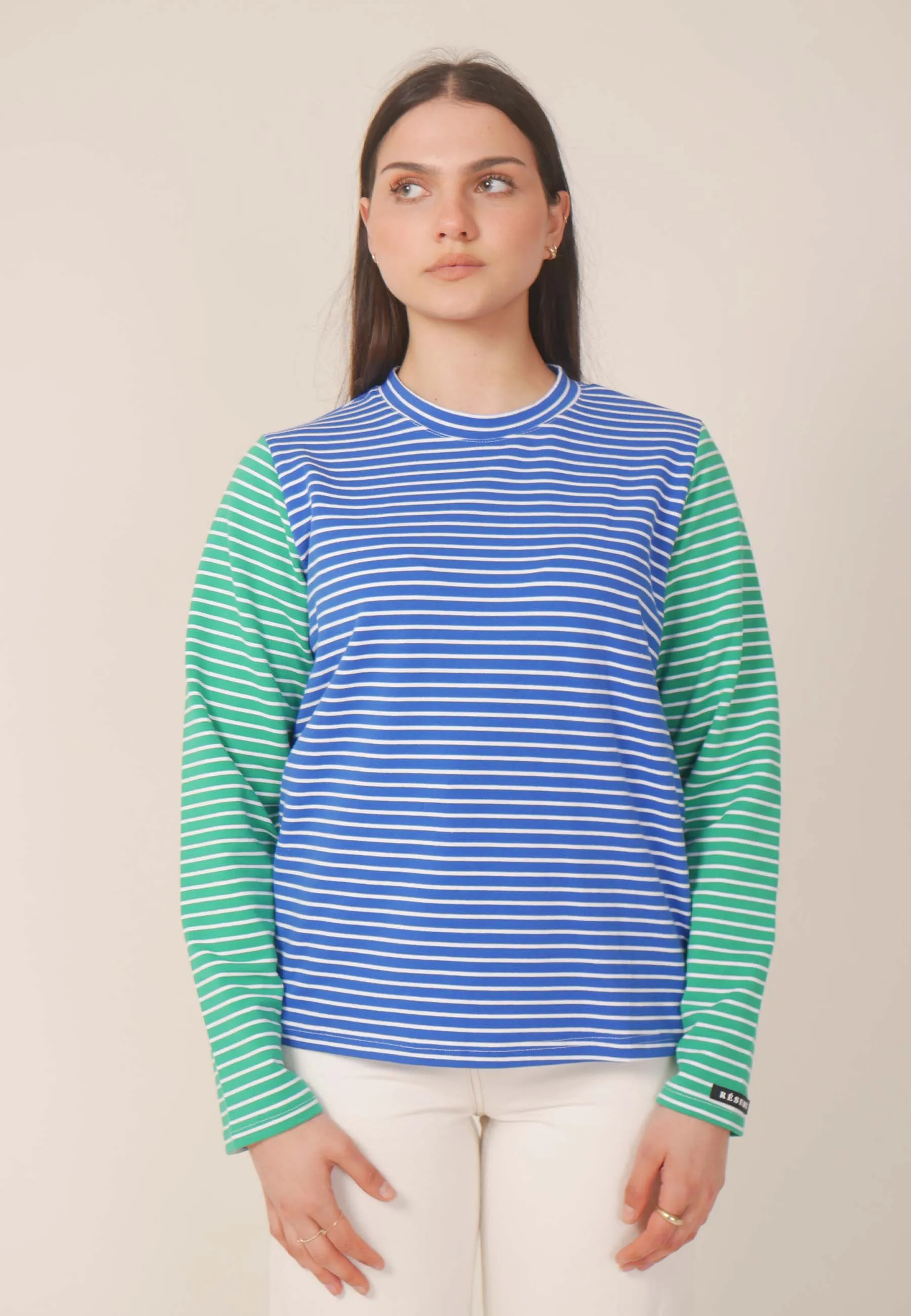 Gertie Long Sleeve - electric blue