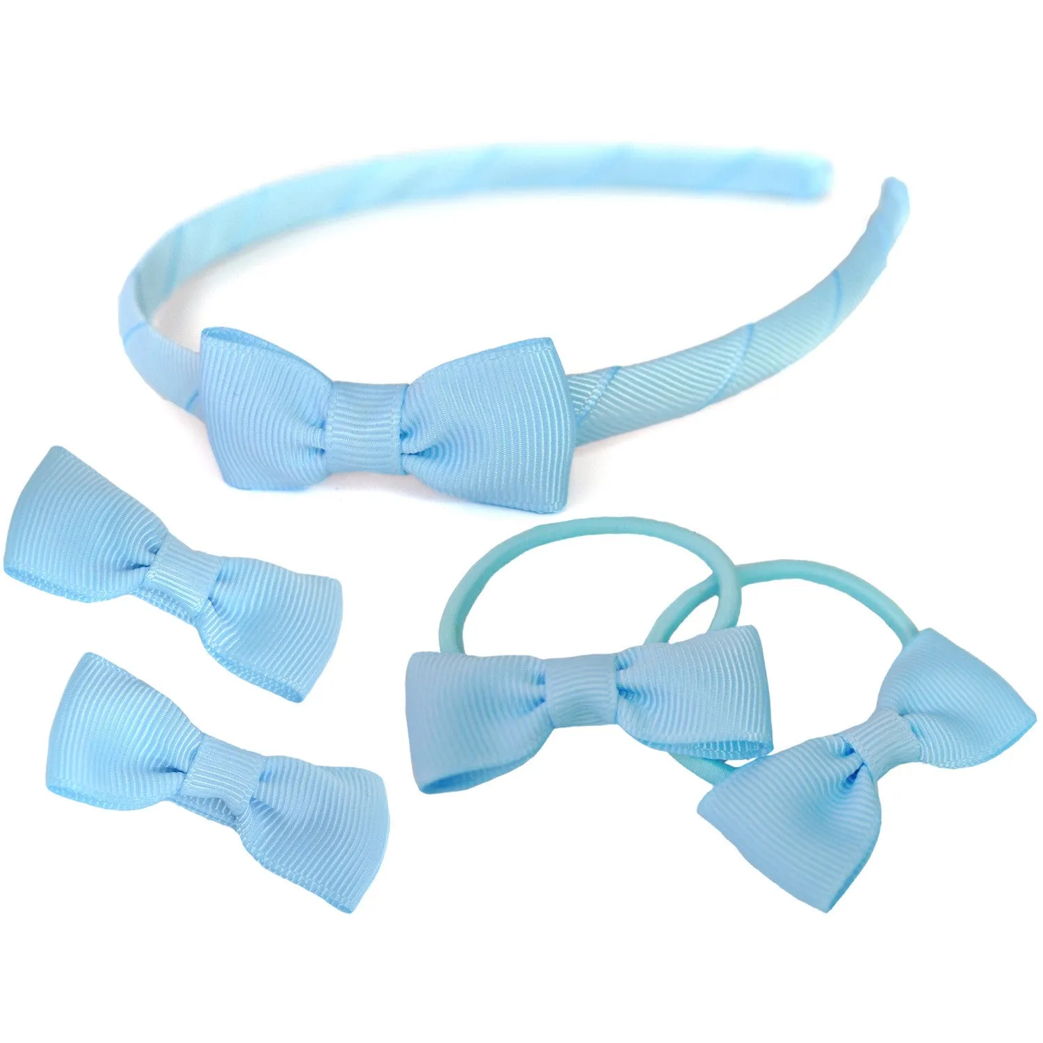 Girls School Hair Accessories Gift  Set - Avilable in over 12 Colour Ways