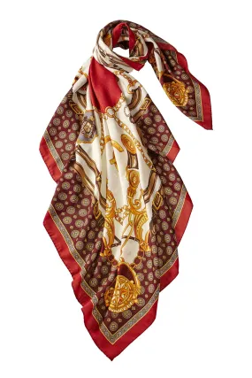 Grande Stabile Scarf - Currant