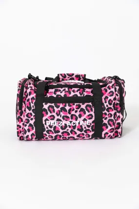 Gym Bag Pink - Leopard