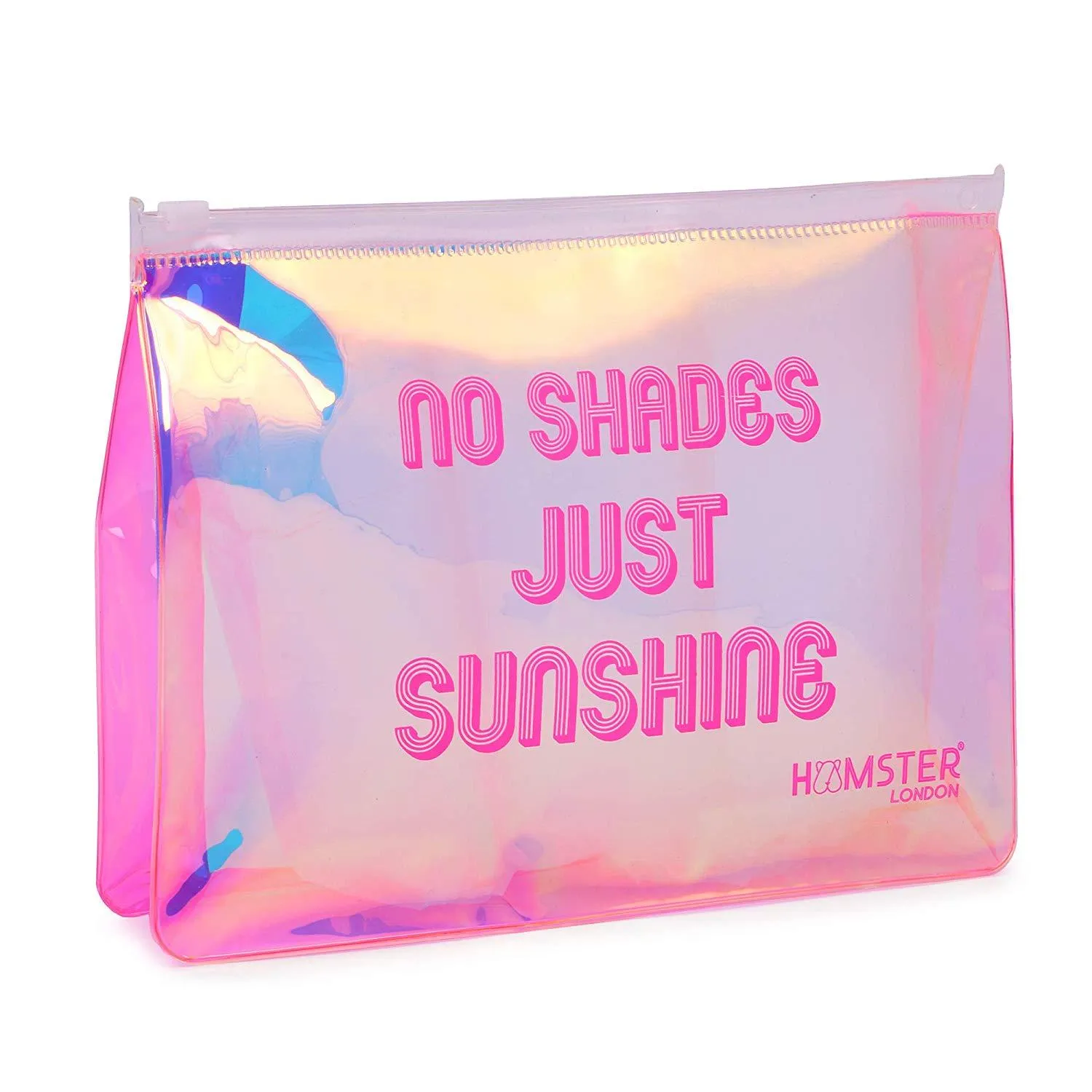 Hamster London No Shades Just Sunshine Pouch Pink