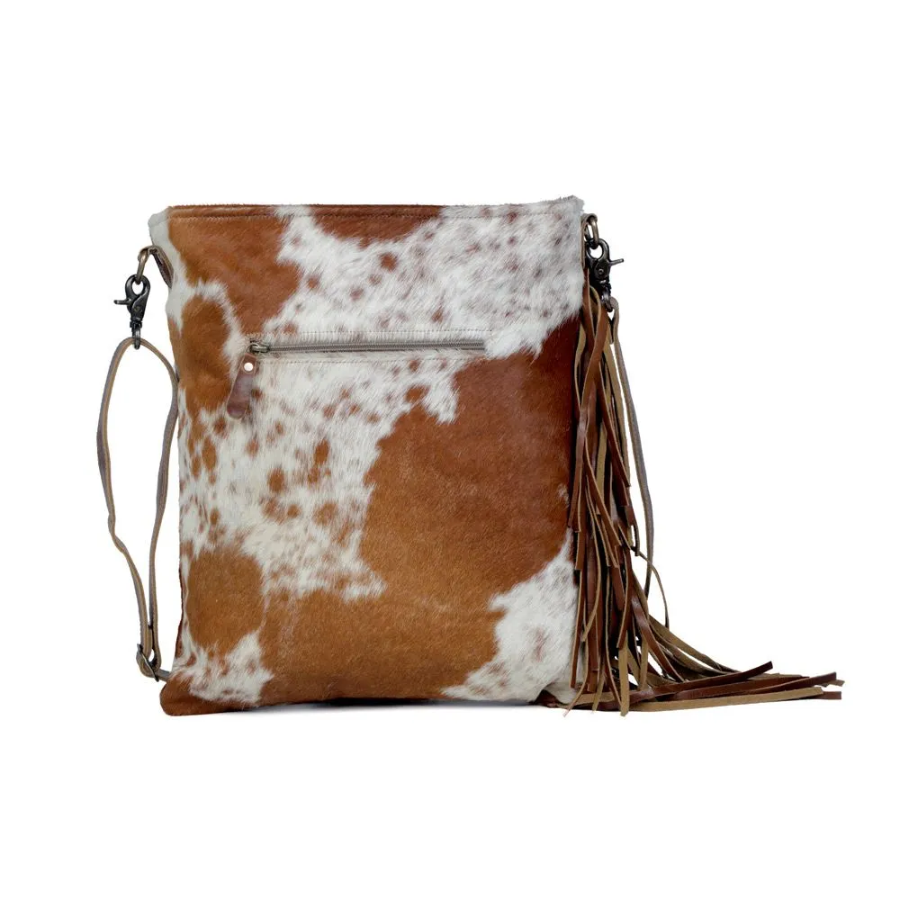 Hazel Tassel Leather Fringe Crossbody